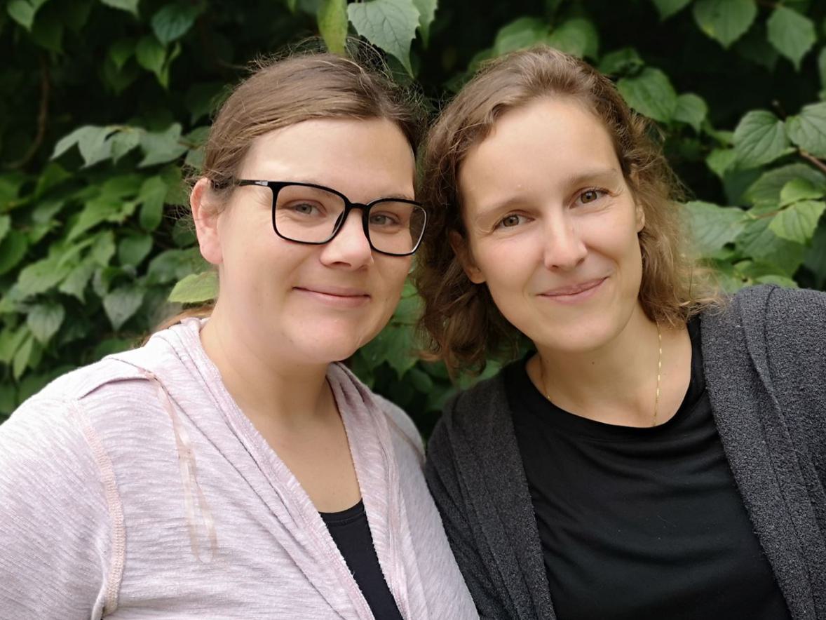 Christine Reimers und Deborah Meurrens